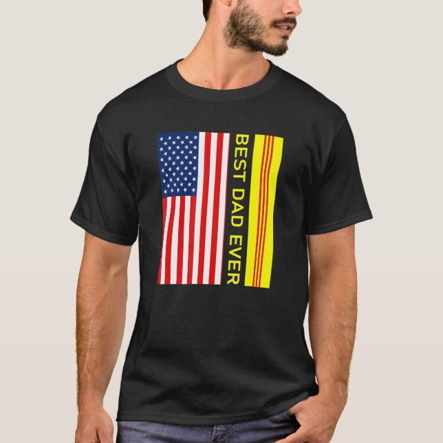 Vietnamesisch Vnch Flag Viet Nam Cong Hoa Best Vat T-Shirt (Vorderseite)