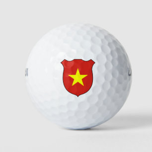 Vietnamesische Flagge Grand Patriotic Golfball