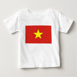 vietnamesische Flagge (Vietnam) Baby T-shirt