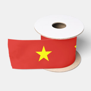vietnamesische Flagge (Vietnam) Satinband