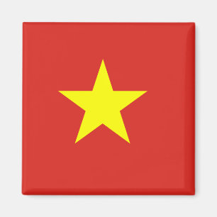(Vietnamesische) Flagge Vietnams Magnet