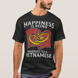 Vietnamesische Hochzeit Vietnam Wurzeln Viet Nam F T-Shirt