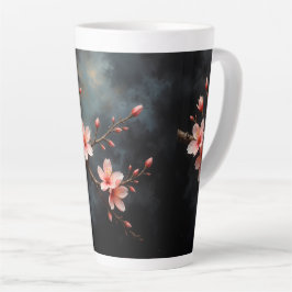 Vietnamesische Pfirsichblüten-Kunst Milchtasse