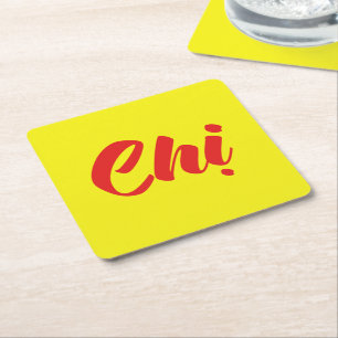 Vietnamesische Schwester - Chị ~ Vietnamesische Sp Rechteckiger Pappuntersetzer