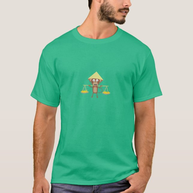 Vietnamesischer Affe T-Shirt (Vorderseite)