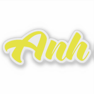 Vietnamesischer Bruder - Anh ~ TietDeskVietLanguag Aufkleber