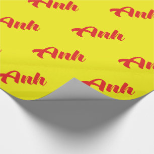 Vietnamesischer Bruder - Anh ~ TietDeskVietLanguag Geschenkpapier