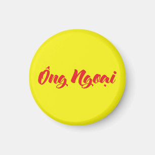 Vietnamesischer (mütterlicher) Großvater - Ông Ngo Magnet