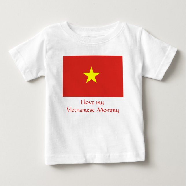 Vietnamesischer Star Baby T-shirt (Vorderseite)