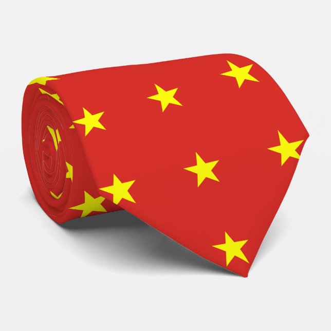 Vietnamesischer Star Krawatte (Gerollt)