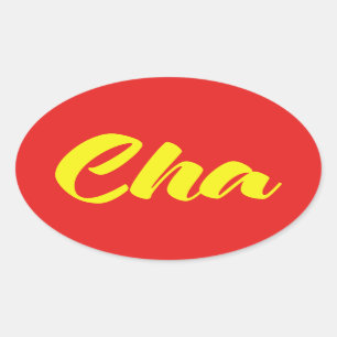 Vietnamesischer Vater - Cha ~ TietetVivimont Langu Ovaler Aufkleber