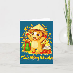 Vietnamesisches Neujahrsfest 2026 tet viet chuc mu Karte