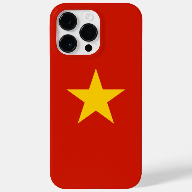 Vietnamflagge Case-Mate iPhone 14 Pro Max Hülle (Rückseite)
