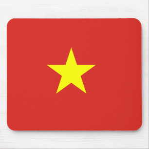 Vietnamflagge Mousepad