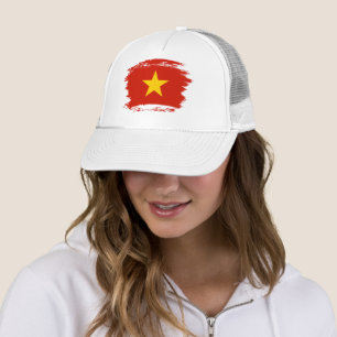 Vietnamflagge Truckerkappe