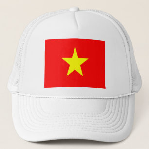 Vietnamflaggenhüte Truckerkappe