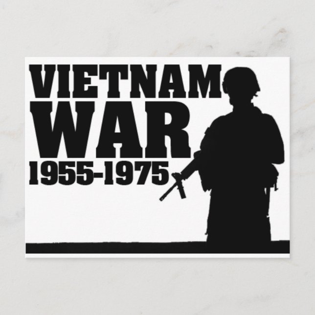 Vietnamkrieg 1955-1975 postkarte (Vorderseite)