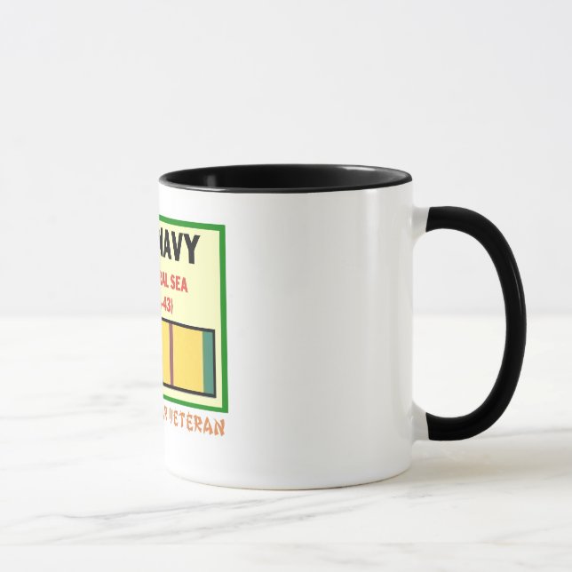 VIETNAMKRIEG-TIERARZT DES KORALLENMEER-CVA-43 TASSE (Rechts)