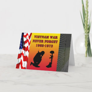 Vietnamkrieg Vergessen Sie nie Gedächtniskarte Karte