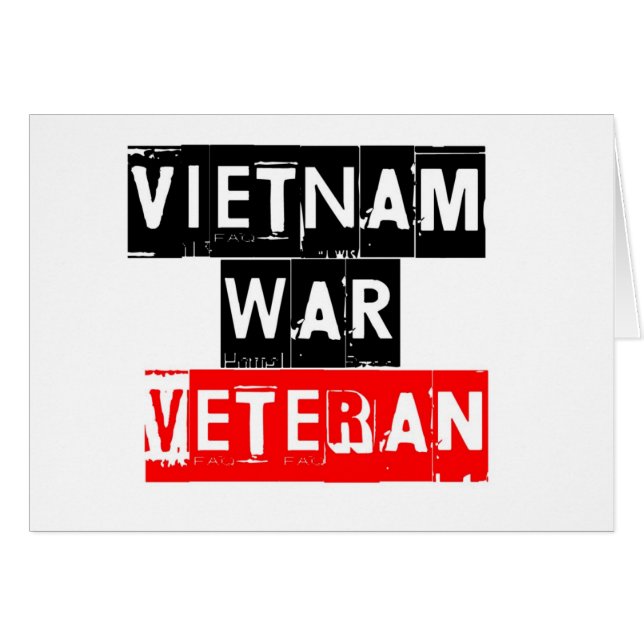 Vietnamkriegveteran (Vorderseite (Horizontal))