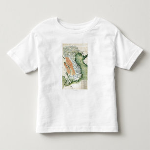 VietnamPanoramic MapVietnam Kleinkind T-shirt