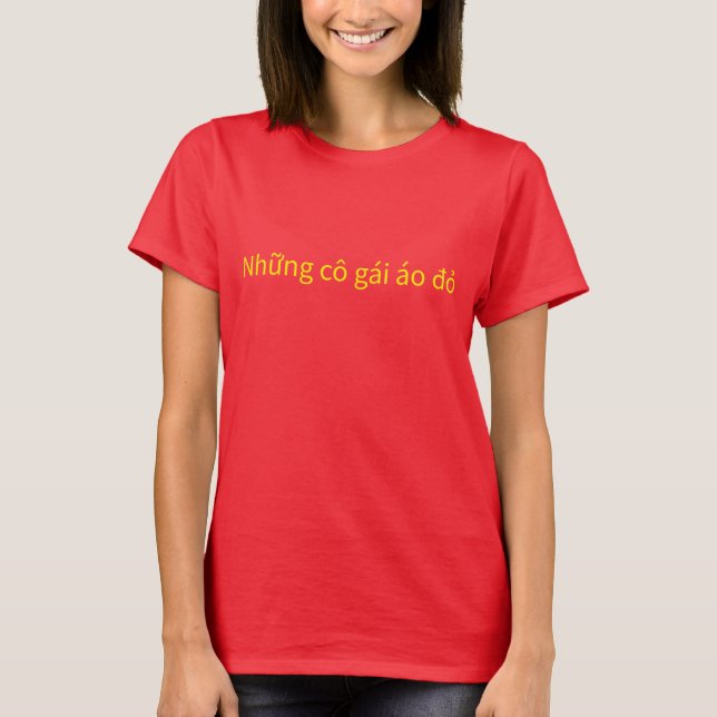 Vietnams Nationales Fußballteam T-Shirt (Vorderseite)