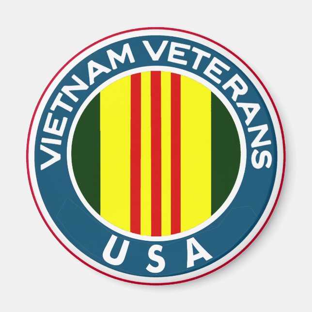Vietnamveteranen der USA Magnet (Vorne)