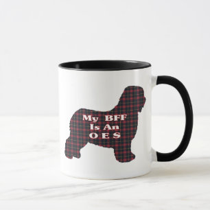 Vieux anglais Sheepdog BFF Mug