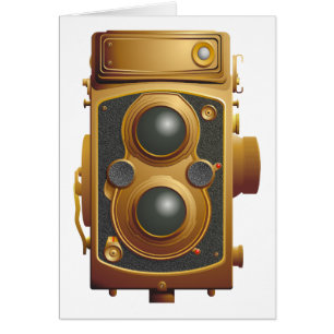 Vieux appareil photo Steampunk