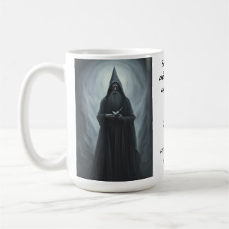 Vieux Assistant Gris Sage Mug avec devis