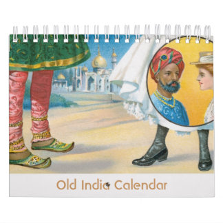 Vieux calendrier de l'Inde