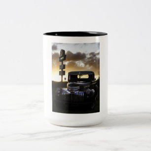 Vieux camionnette Chevy Mug