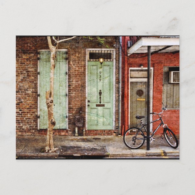 Vieux Carre Doorways Postkarte (Vorderseite)