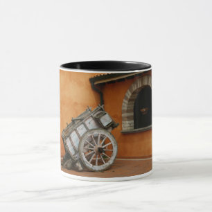 Vieux chariot tasse personnalisée - choisir style,