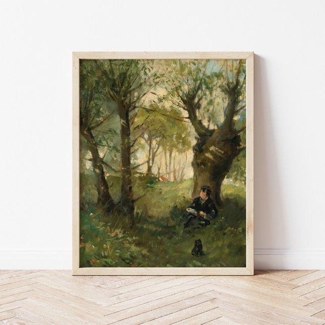Vieux Chemin À Auvers | Berthe Morisot Poster (Von Creator hochgeladen)