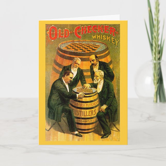 Vieux chèque - Carte (Devant)