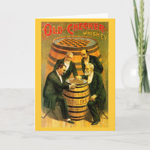 Vieux chèque - Carte