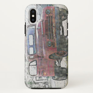 Vieux Coque iPhone XS Camion