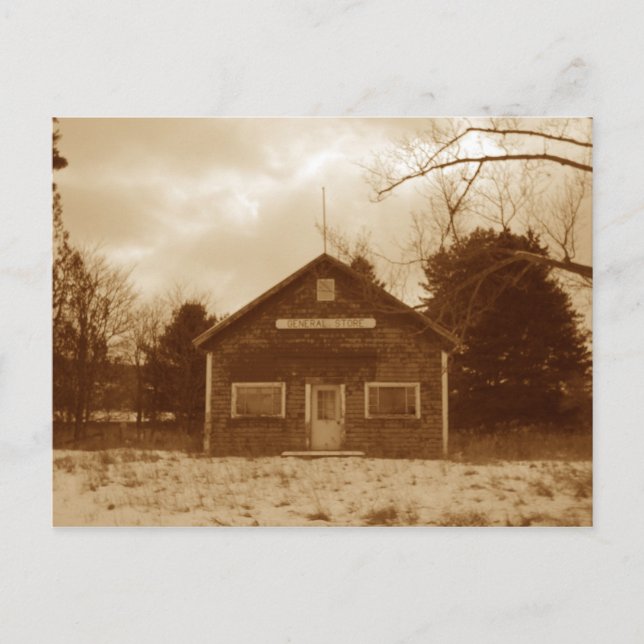 Vieux magasin général - Carte postale (Devant)