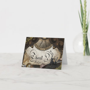 Vieux Monde Pirate Carte de remerciements à thème