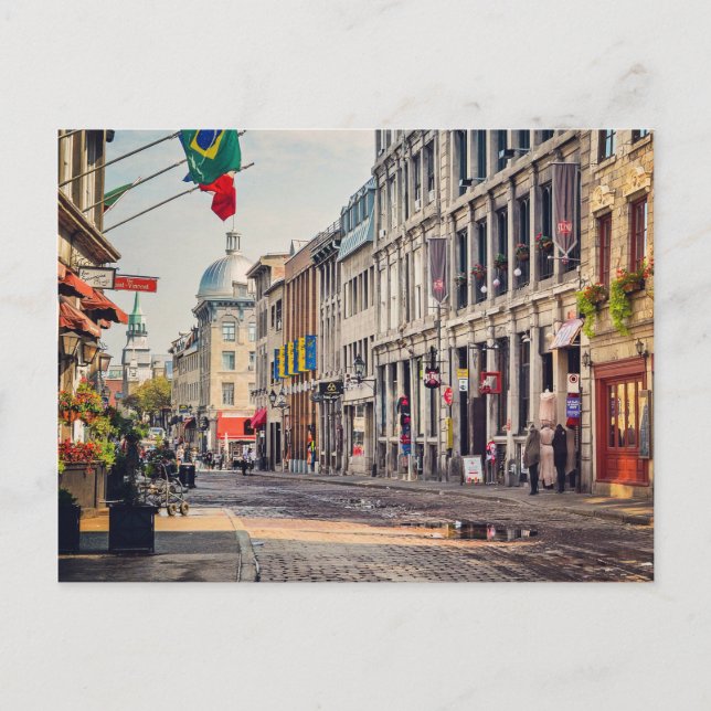Vieux Montréal Postkarte (Vorderseite)