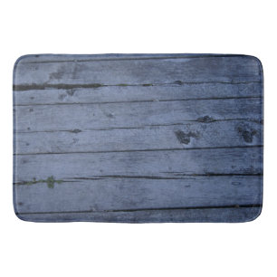 Vieux panneaux, grand tapis de bain