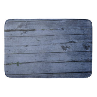 Vieux panneaux, grand tapis de bain