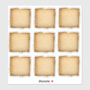 Vieux papier rustique étiquette artisanal