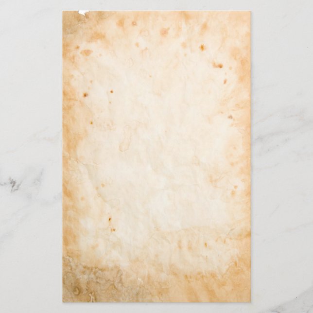 Vieux parchemin, papeterie grunge de style (Devant)