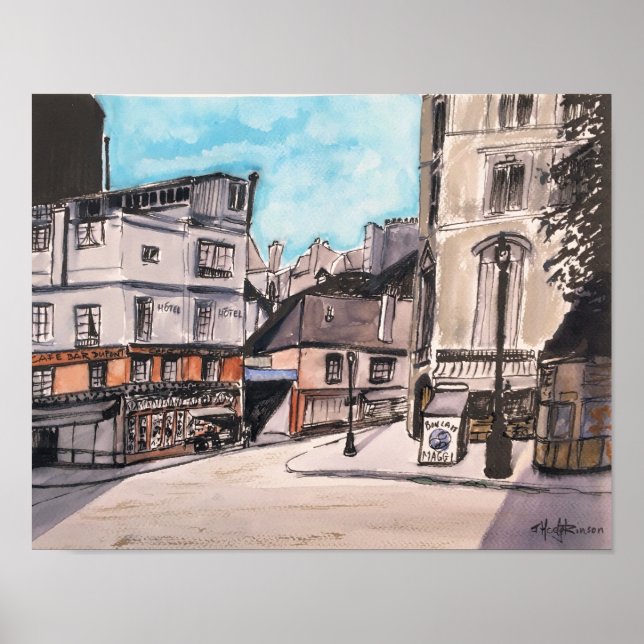 Vieux Paris France- Poster (Devant)