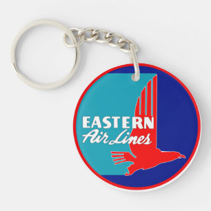 Vieux porte - clé de logo d'Eastern Airlines circa