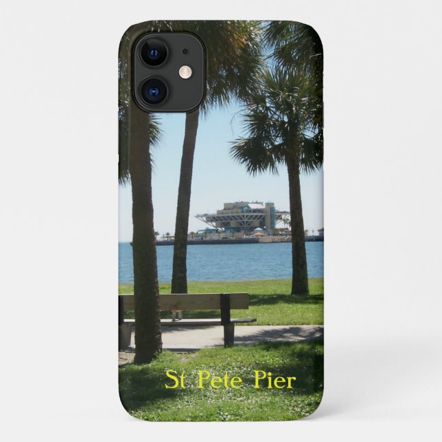 Vieux quai de Saint-Pétersbourg - iPhone 11 coque (Dos)
