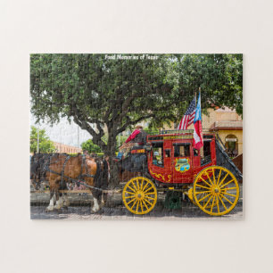 Vieux Stagecoach Texas. Puzzle