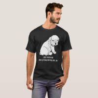 Vieux T-shirt anglais de bouledogue, amour